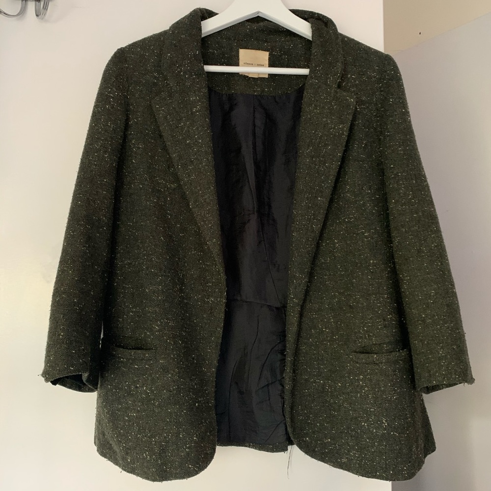 Forest Green speckled Blazer